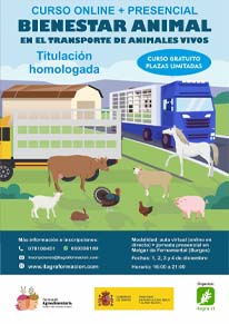 Curso de bienestar animal en el transporte