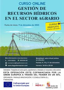 Gestión recursos hídricos sector agrario
