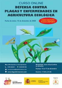 Defensa contra plagas y enfermedades en agricultura ecológica