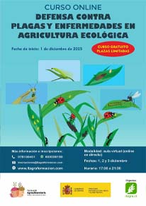 Defensa contra plagas y enfermedades en agricultura ecológica