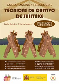 Técnicas de cultivo de Shiitake