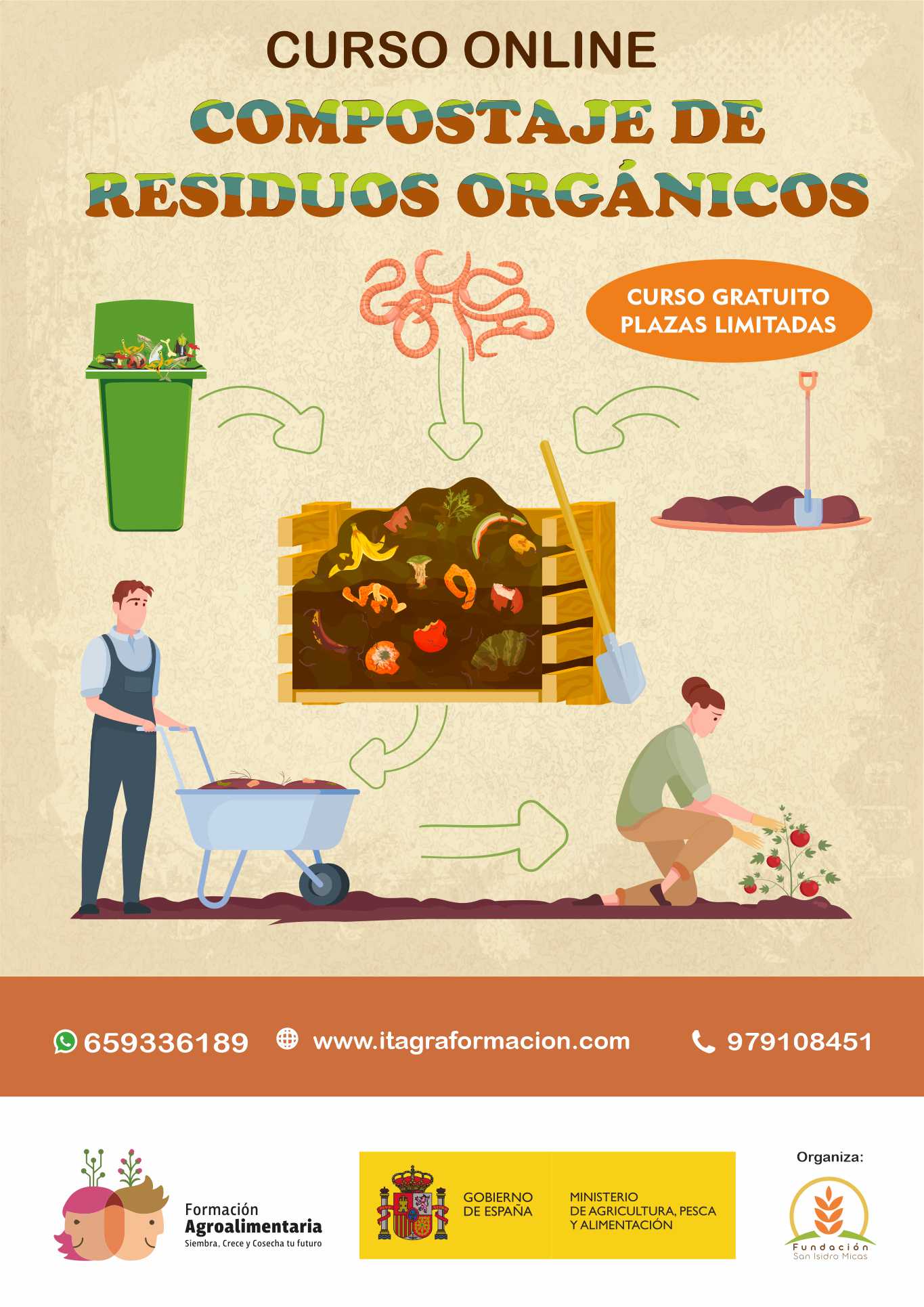 Compostaje de residuos orgánicos