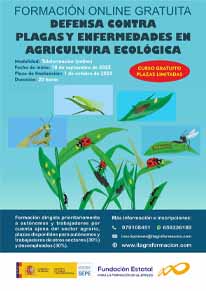 Defensa contra plagas y enfermedades en agricultura ecológica