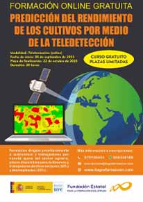 Predicción del rendimiento de los cultivos por medio de la teledetección