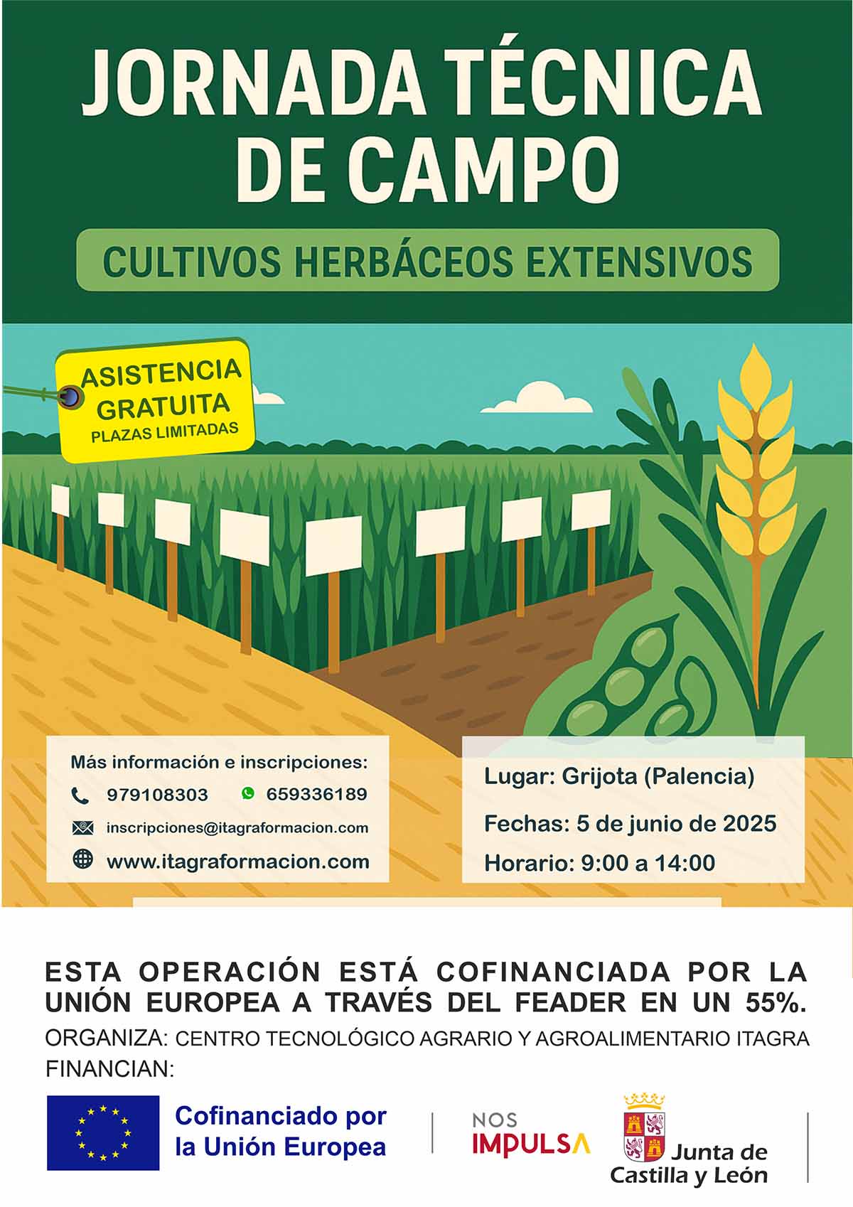 Jornada Técnica de campo: CULTIVOS HERBÁCEOS EXTENSIVOS 