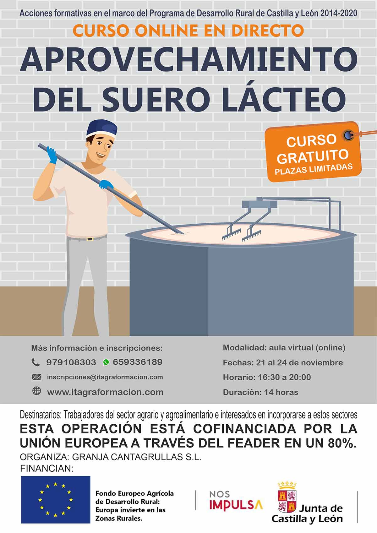 Aprovechamiento del suero lácteo