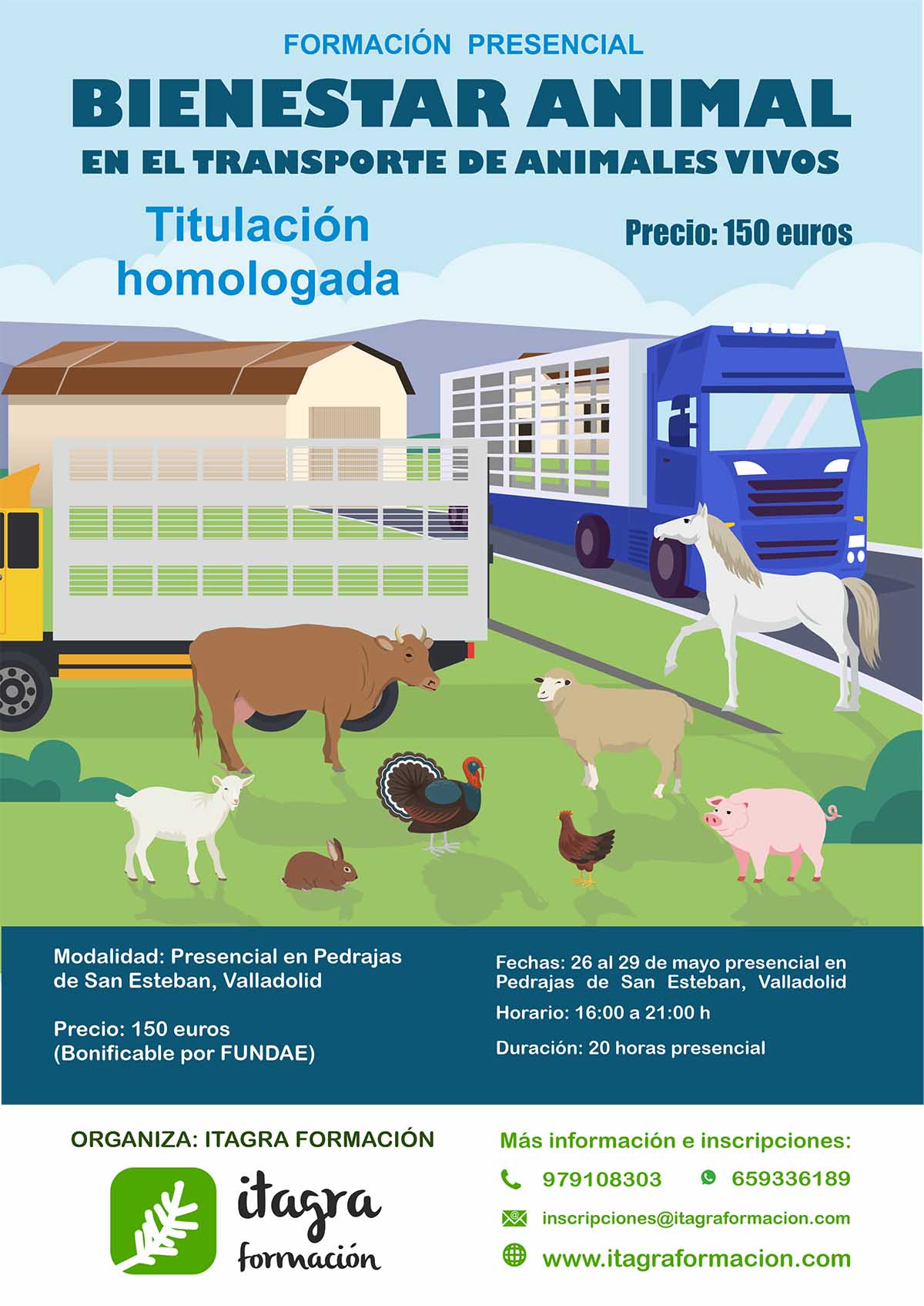 Bienestar animal en el transporte de animales vivos