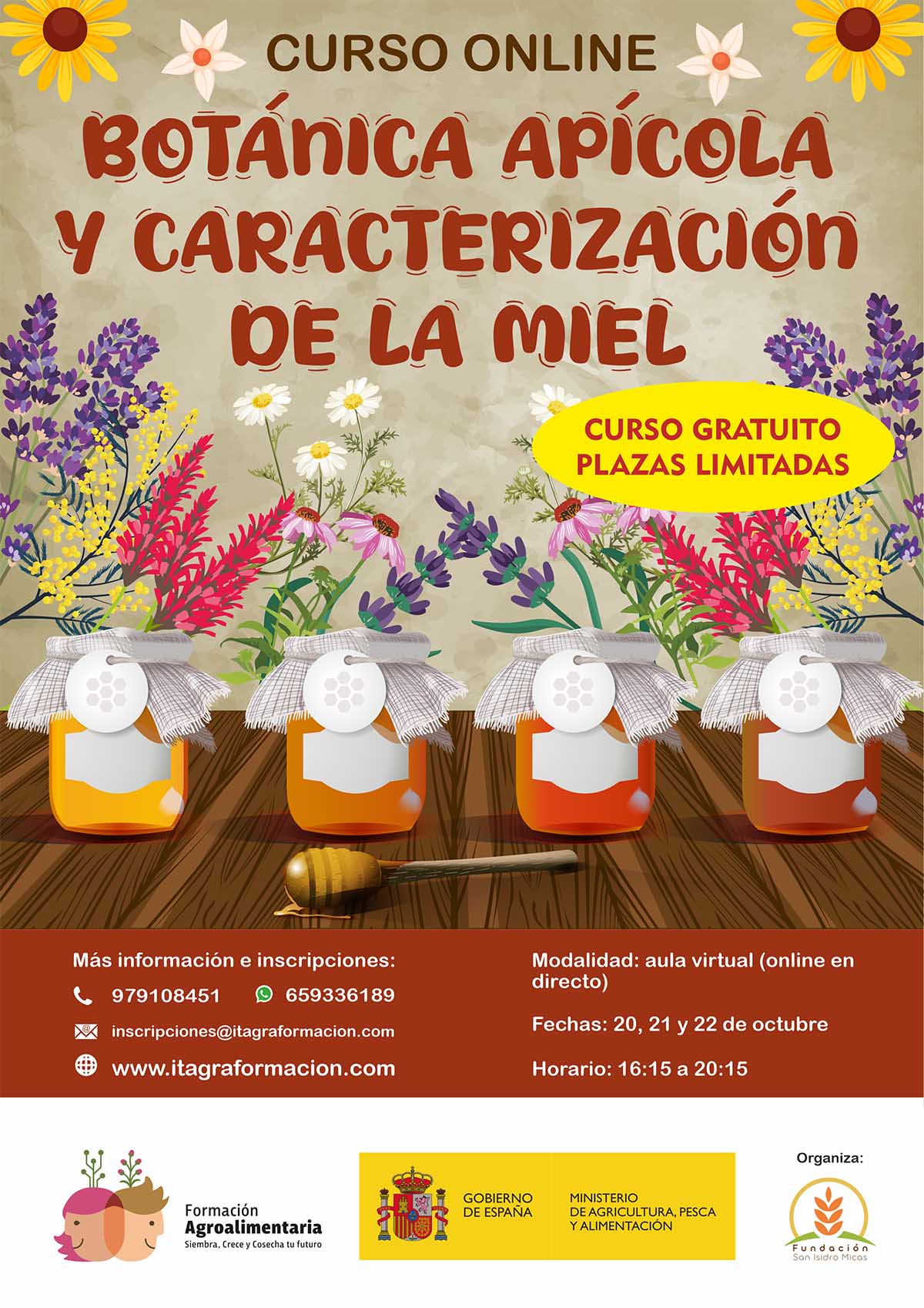 Botánica apícola y caracterización de la miel