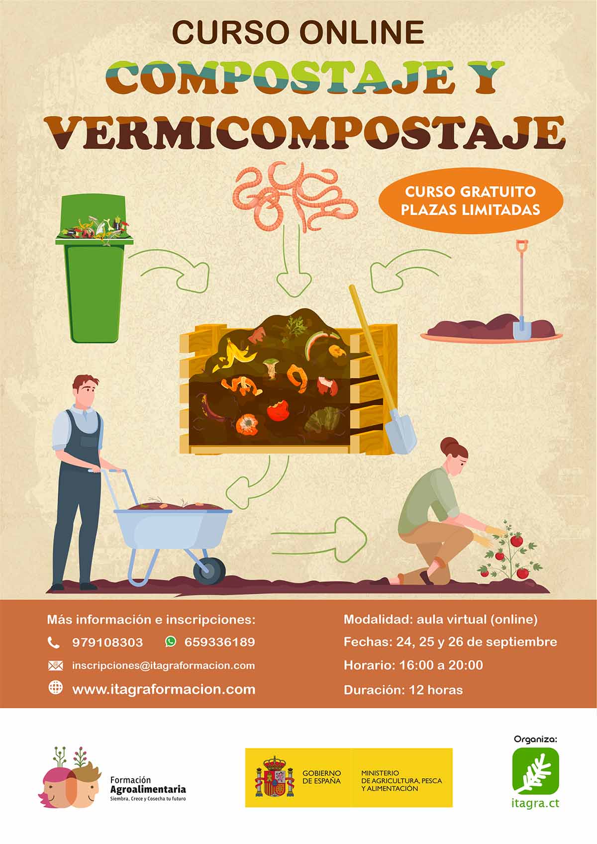 Compostaje y vermicompostaje