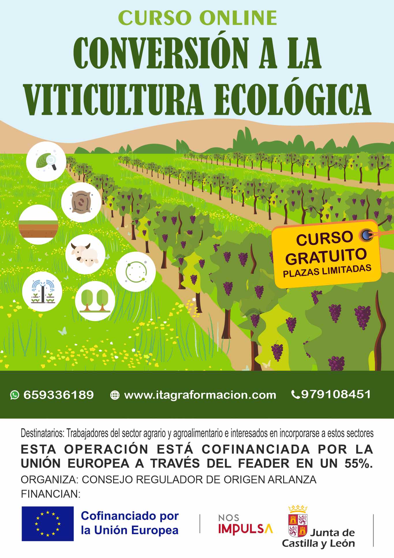 Conversión a la viticultura ecológica