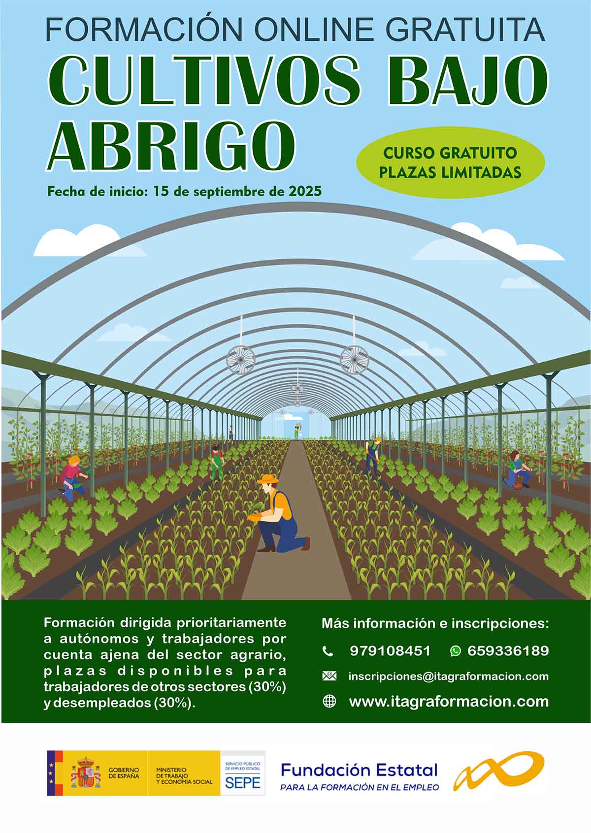 Cultivo bajo abrigo