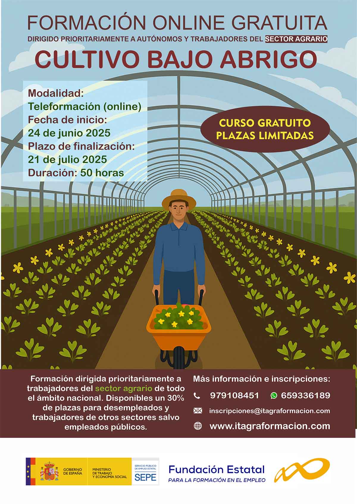 Cultivo bajo abrigo