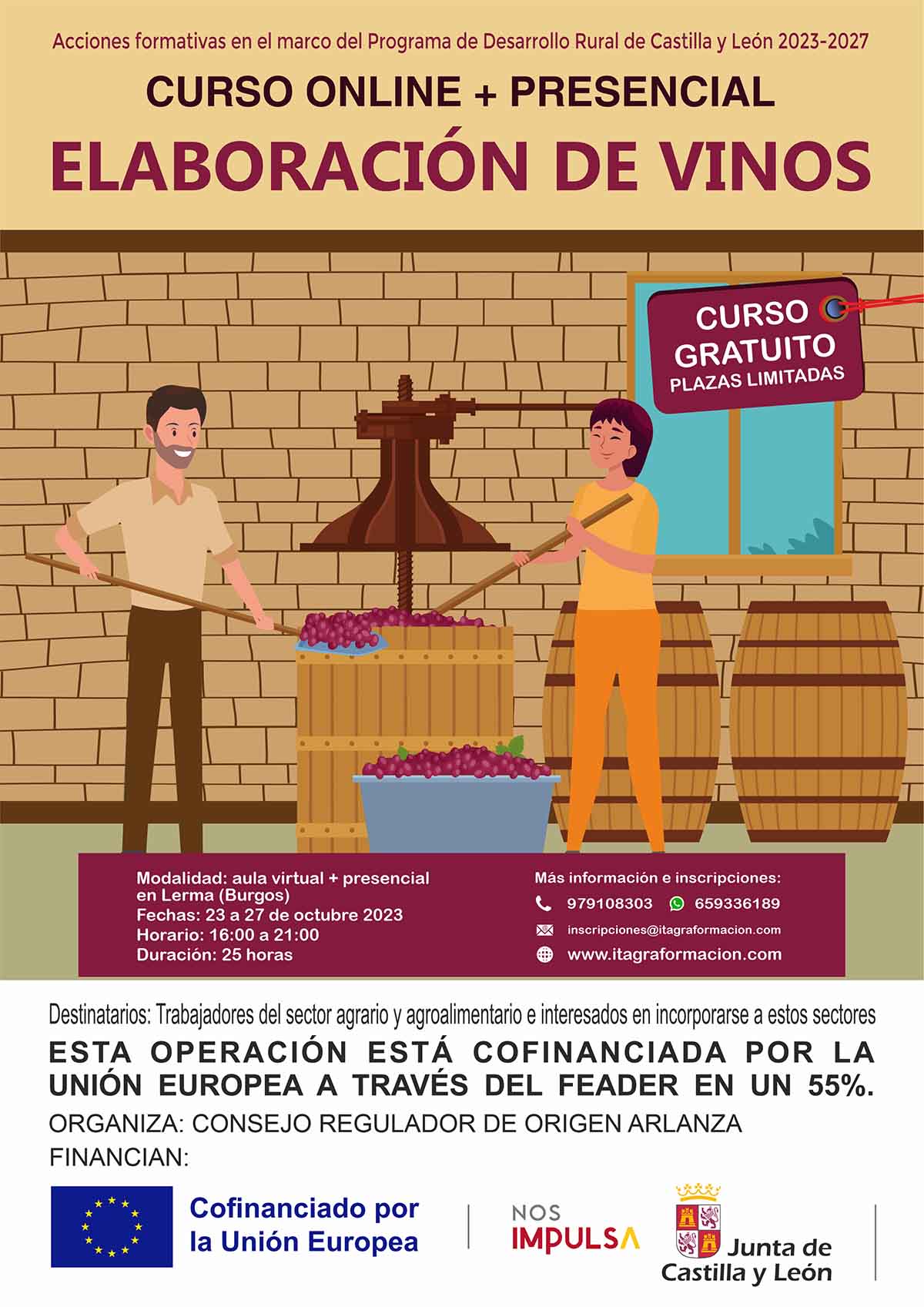 Elaboración de vinos