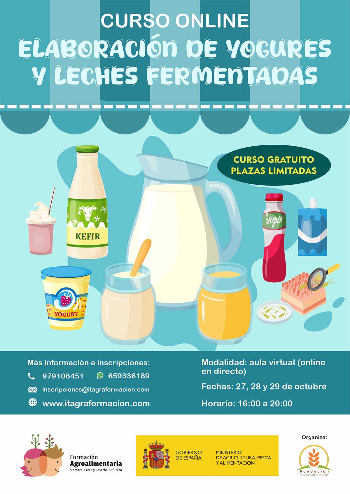Elaboración de yogures y leches fermentadas