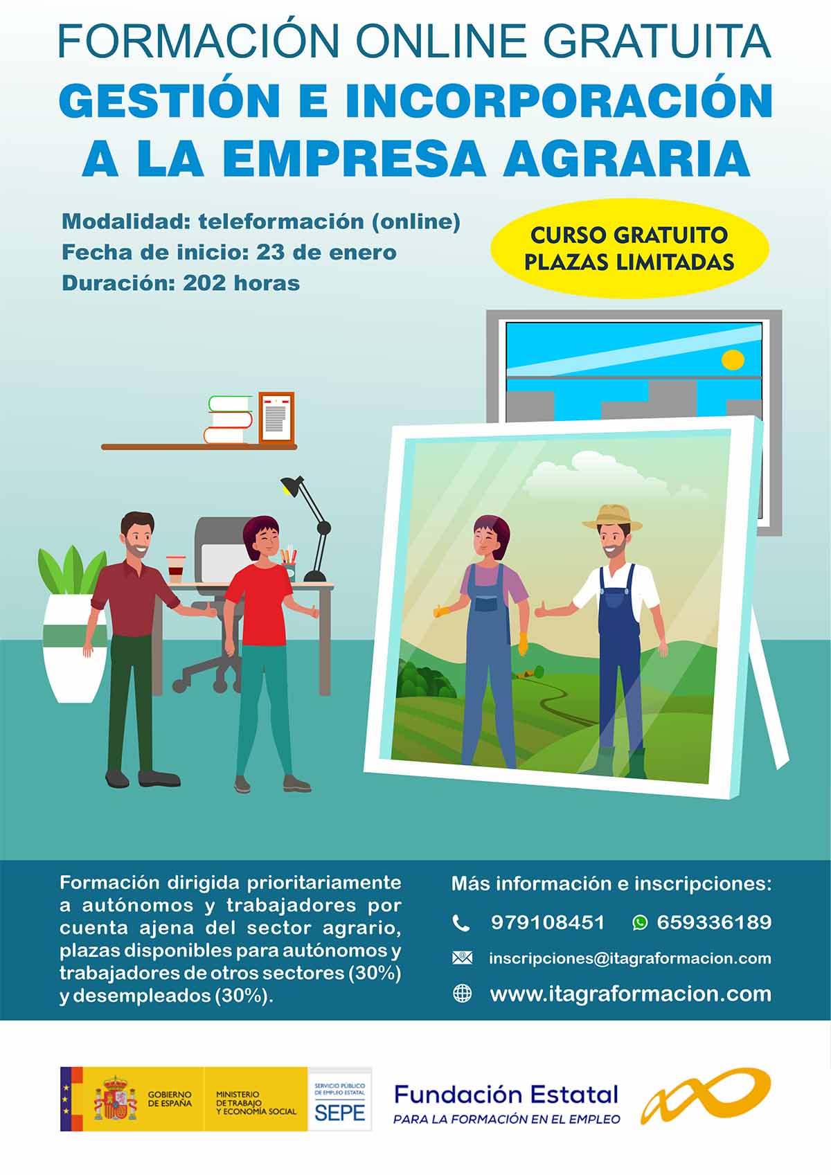 Gestión e Incorporación a la empresa agraria