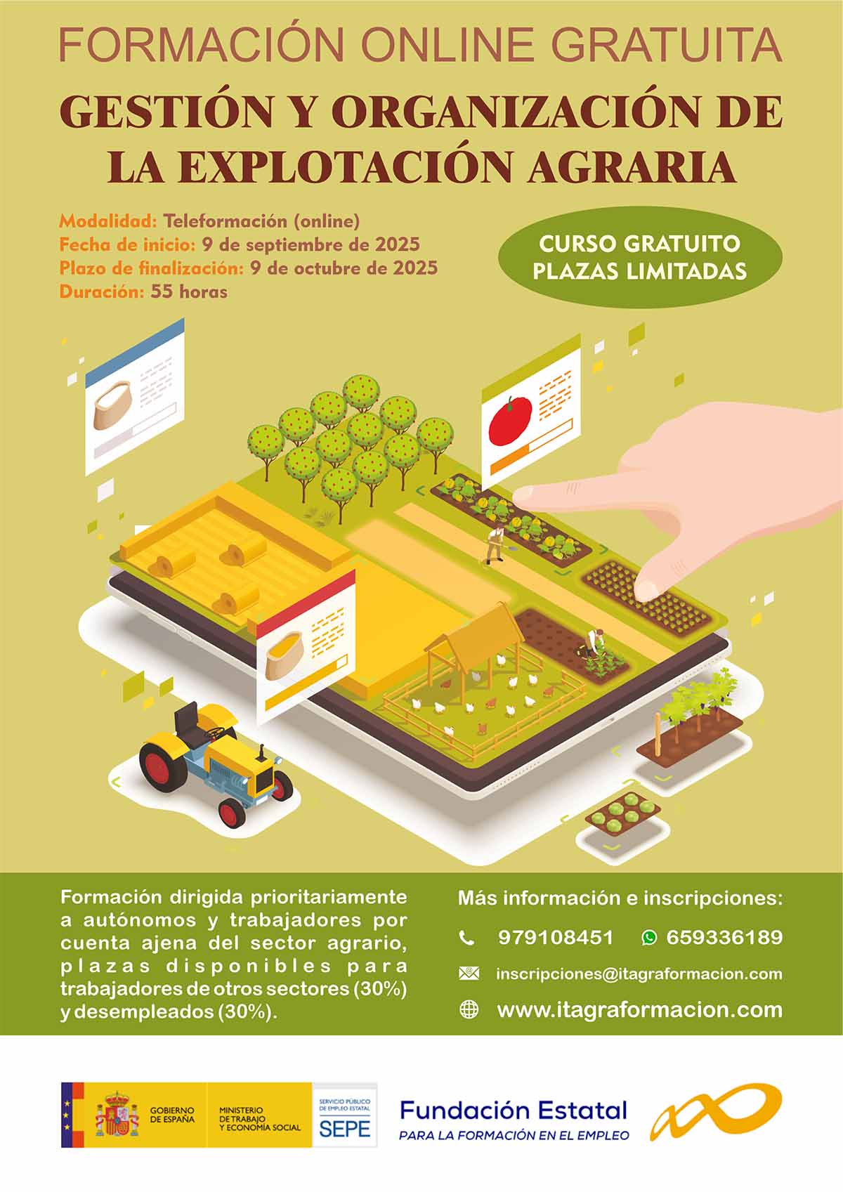 Gestión y organización de la explotación agraria
