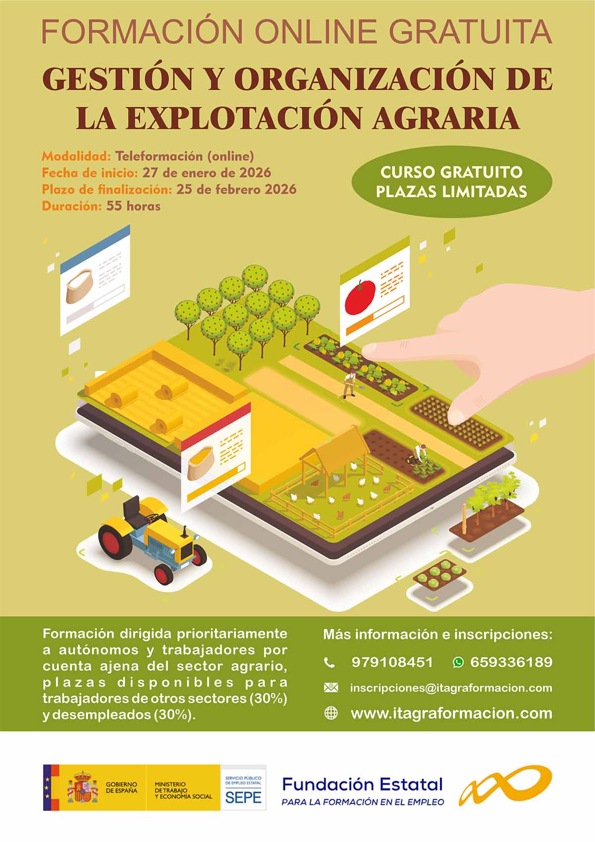 Gestión y organización de la explotación agraria