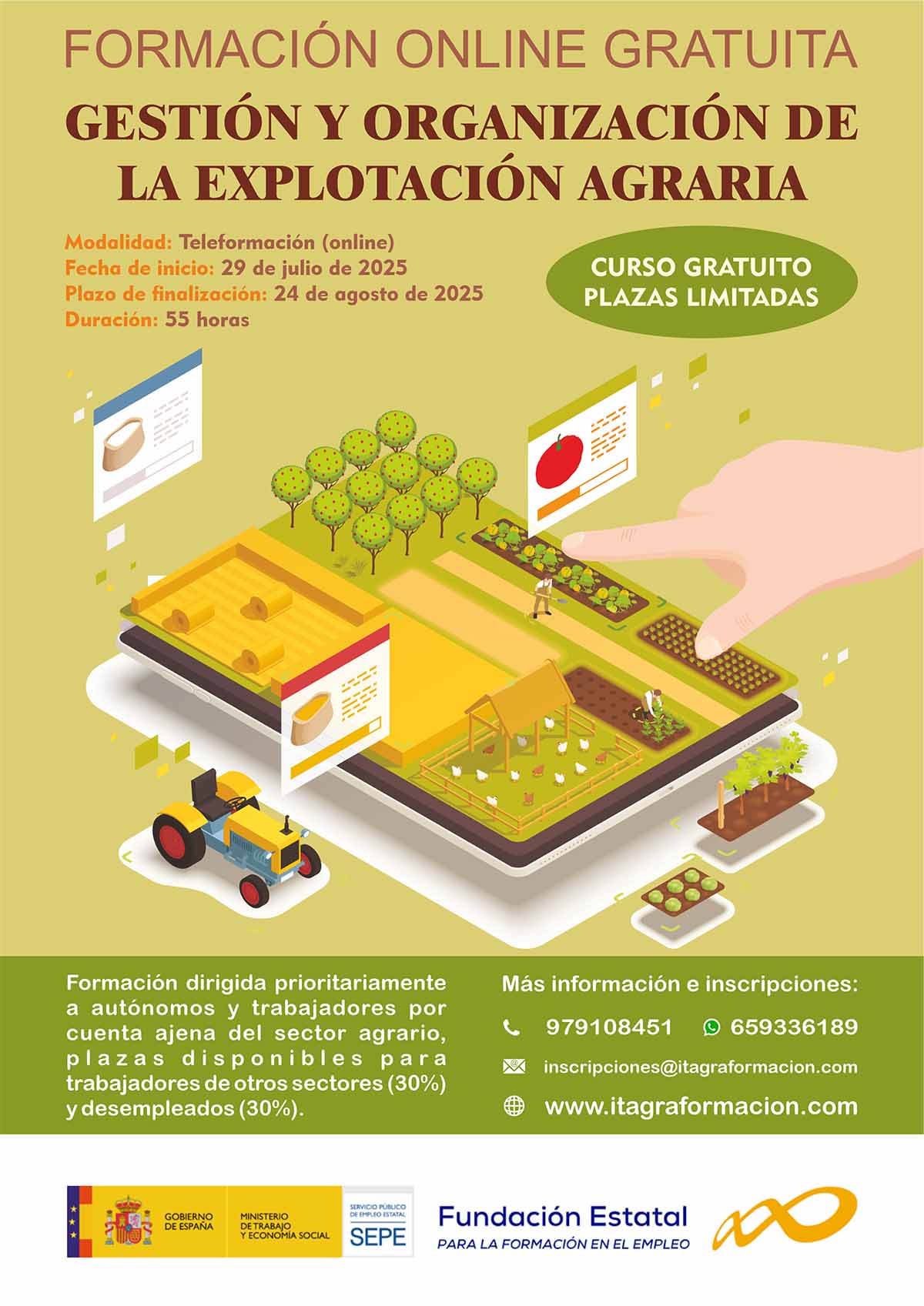 Gestión y organización de la explotación agraria