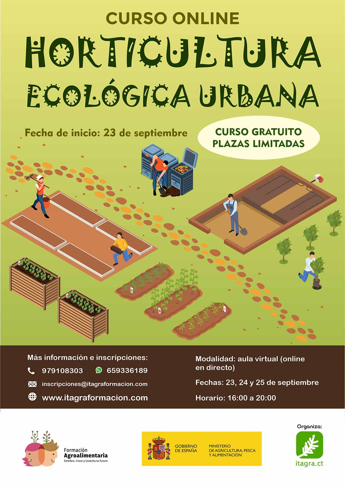 Horticultura ecológica urbana