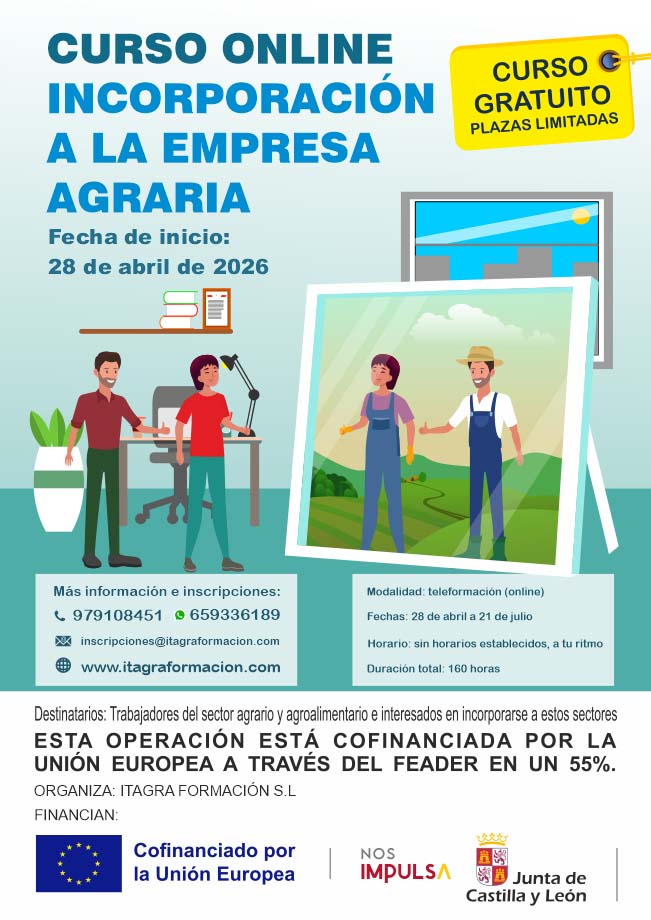 Curso Incorporación a la empresa agraria