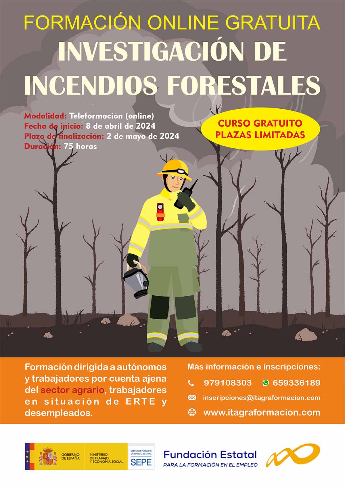 Investigación de incendios forestales