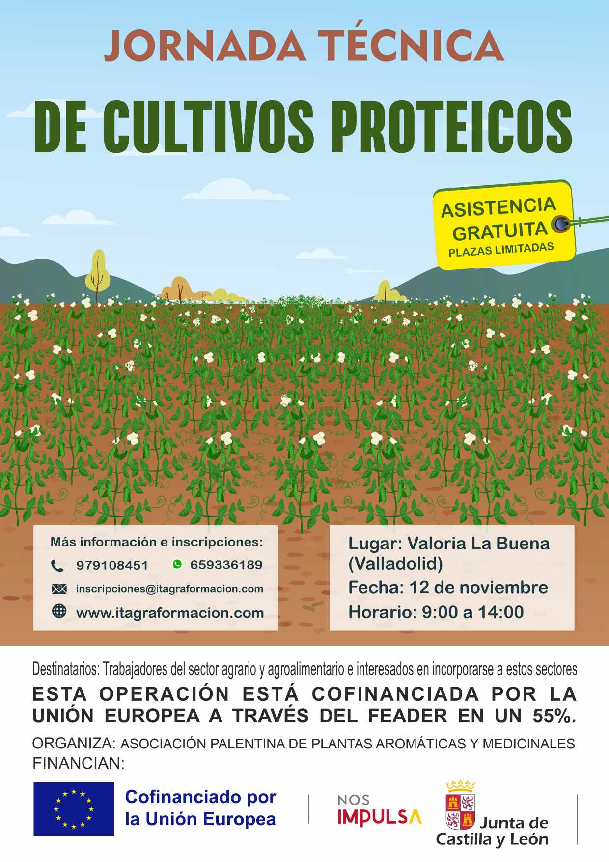 Jornada técnica de cultivos proteicos