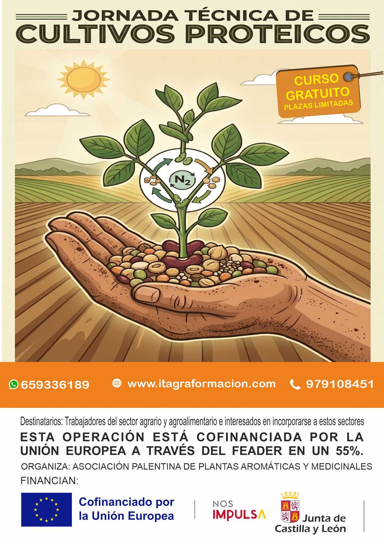 Jornada técnica de cultivos proteicos