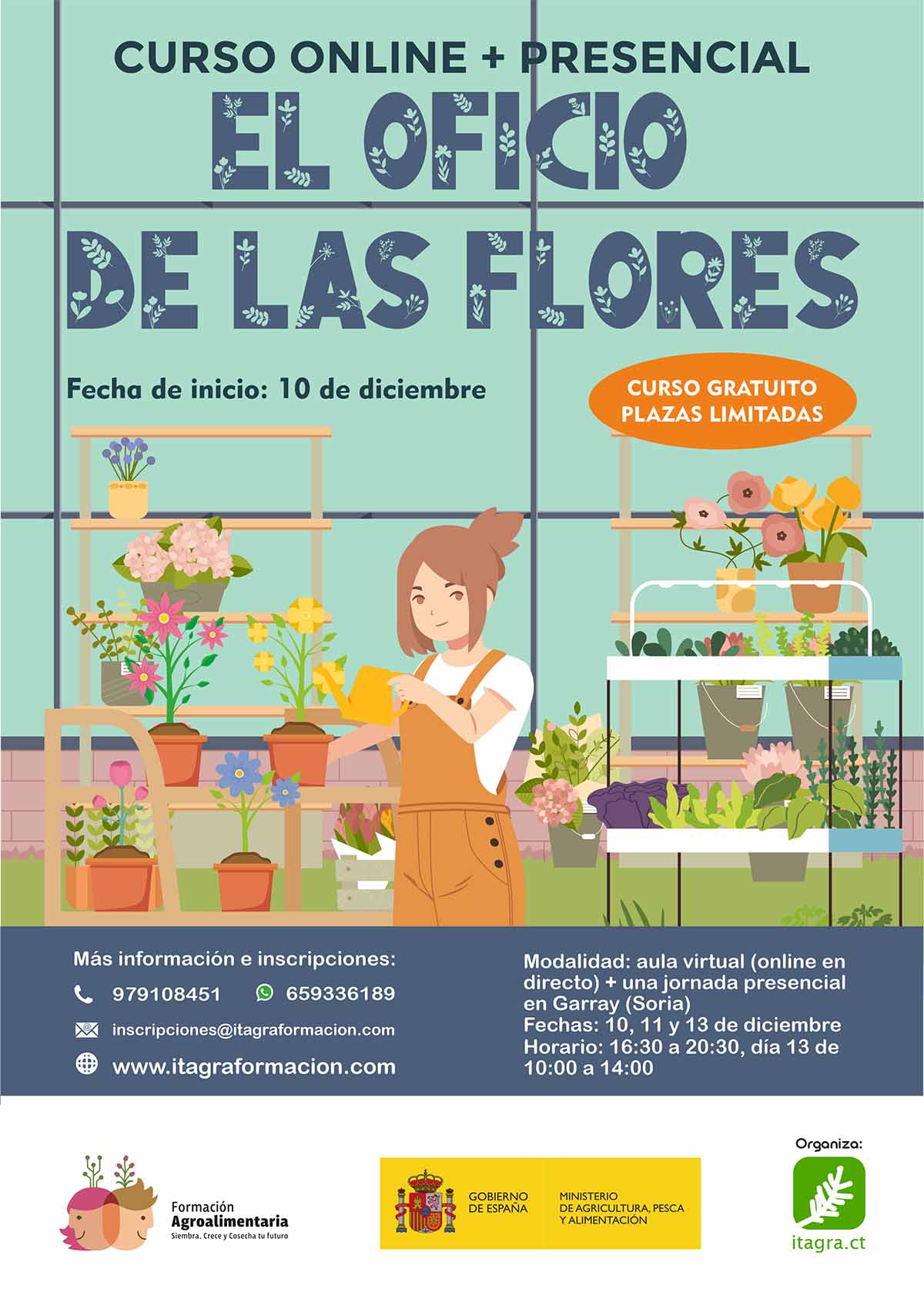 El oficio de las flores
