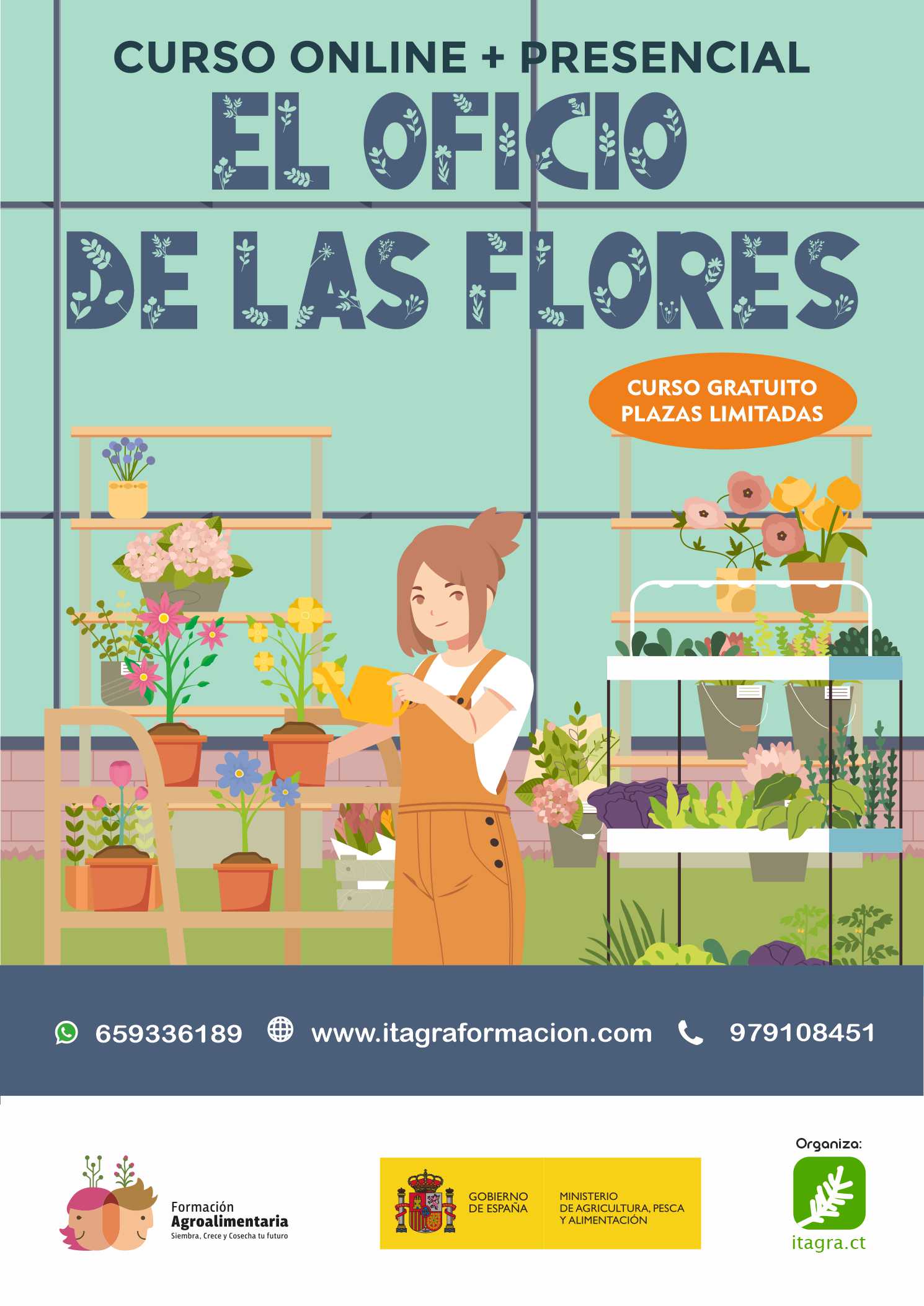 El oficio de las flores. Floricultura