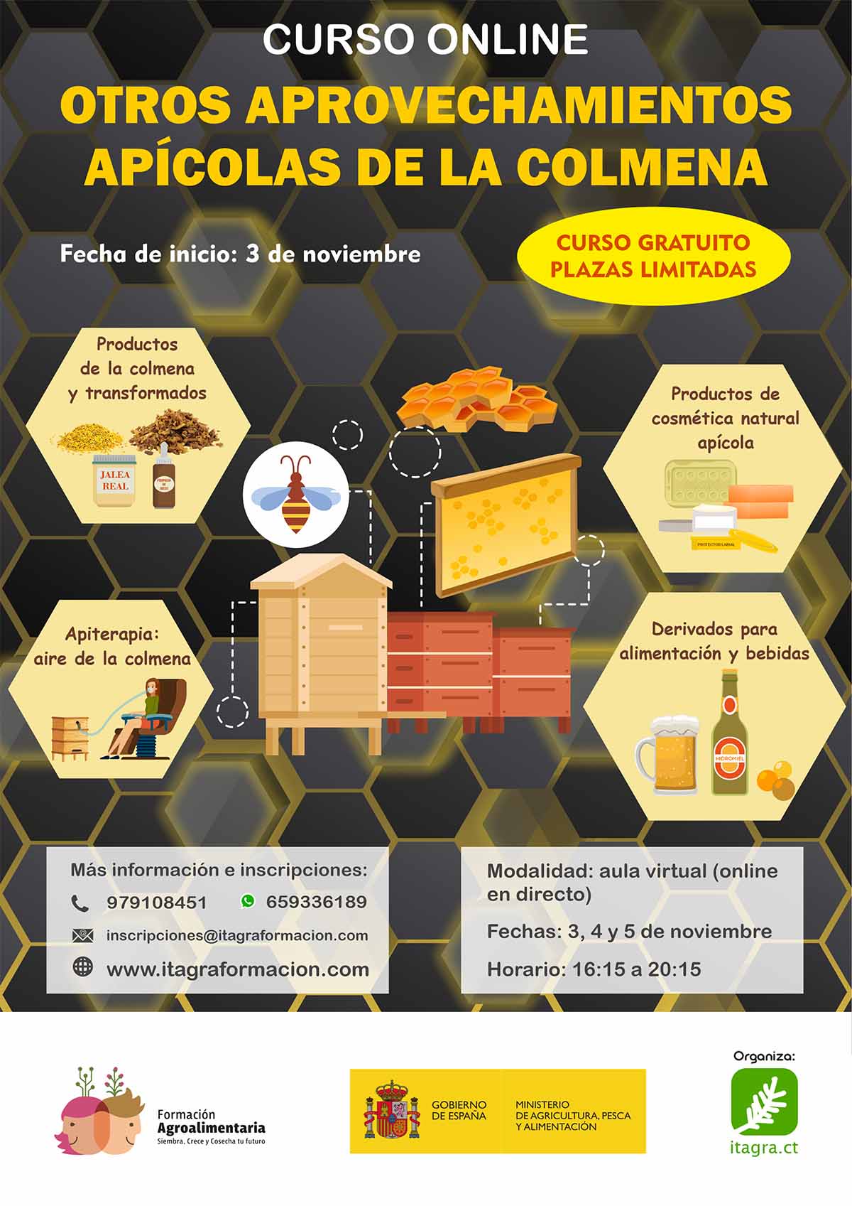 Otros aprovechamientos apícolas de la colmena