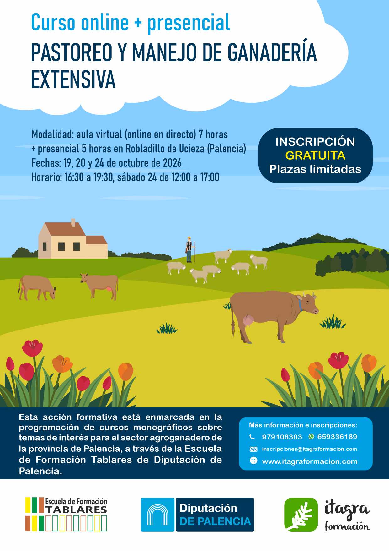 Curso de Pastoreo y Manejo de Ganadería Extensivo