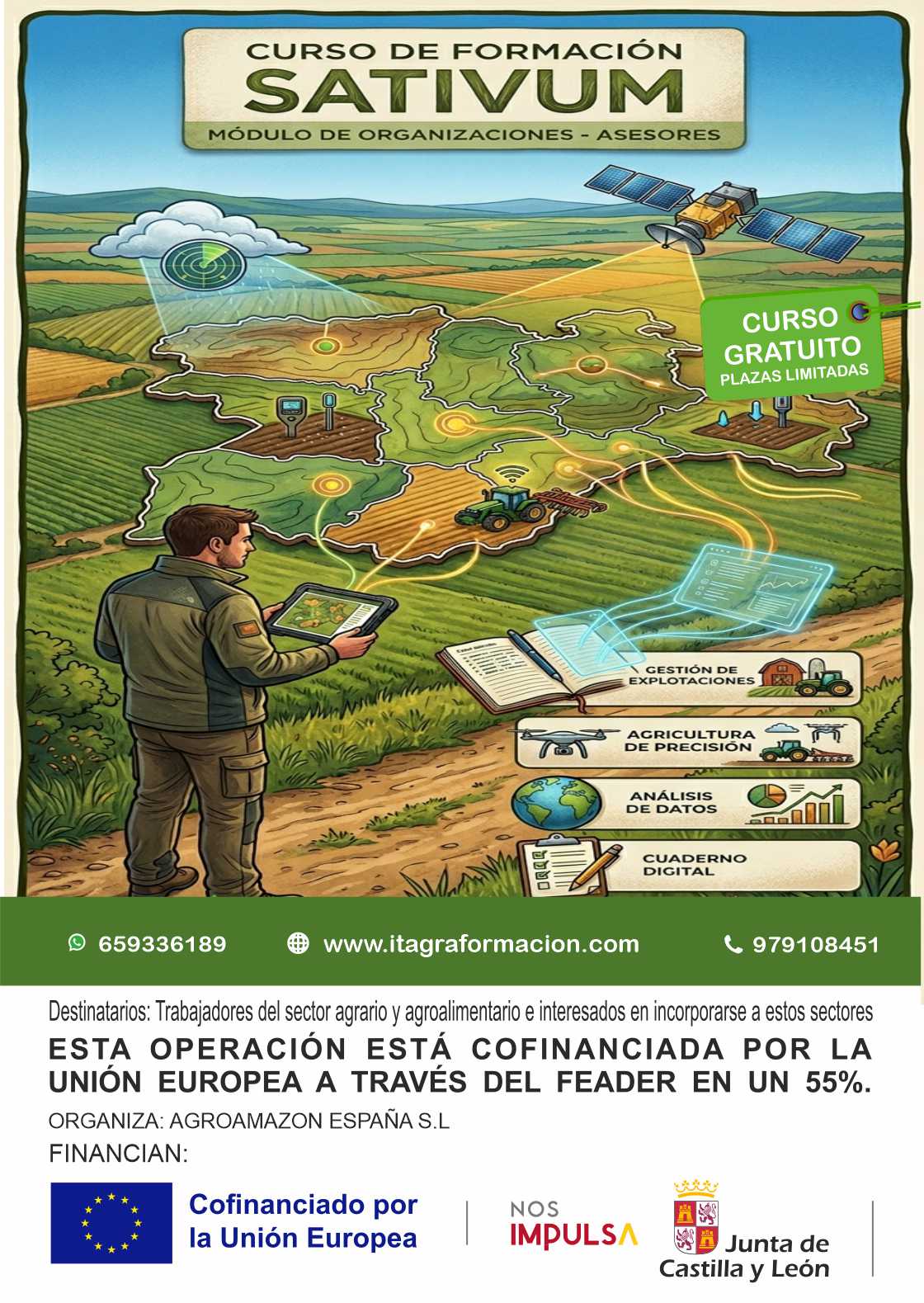 Sativum módulo de organizaciones - asesores