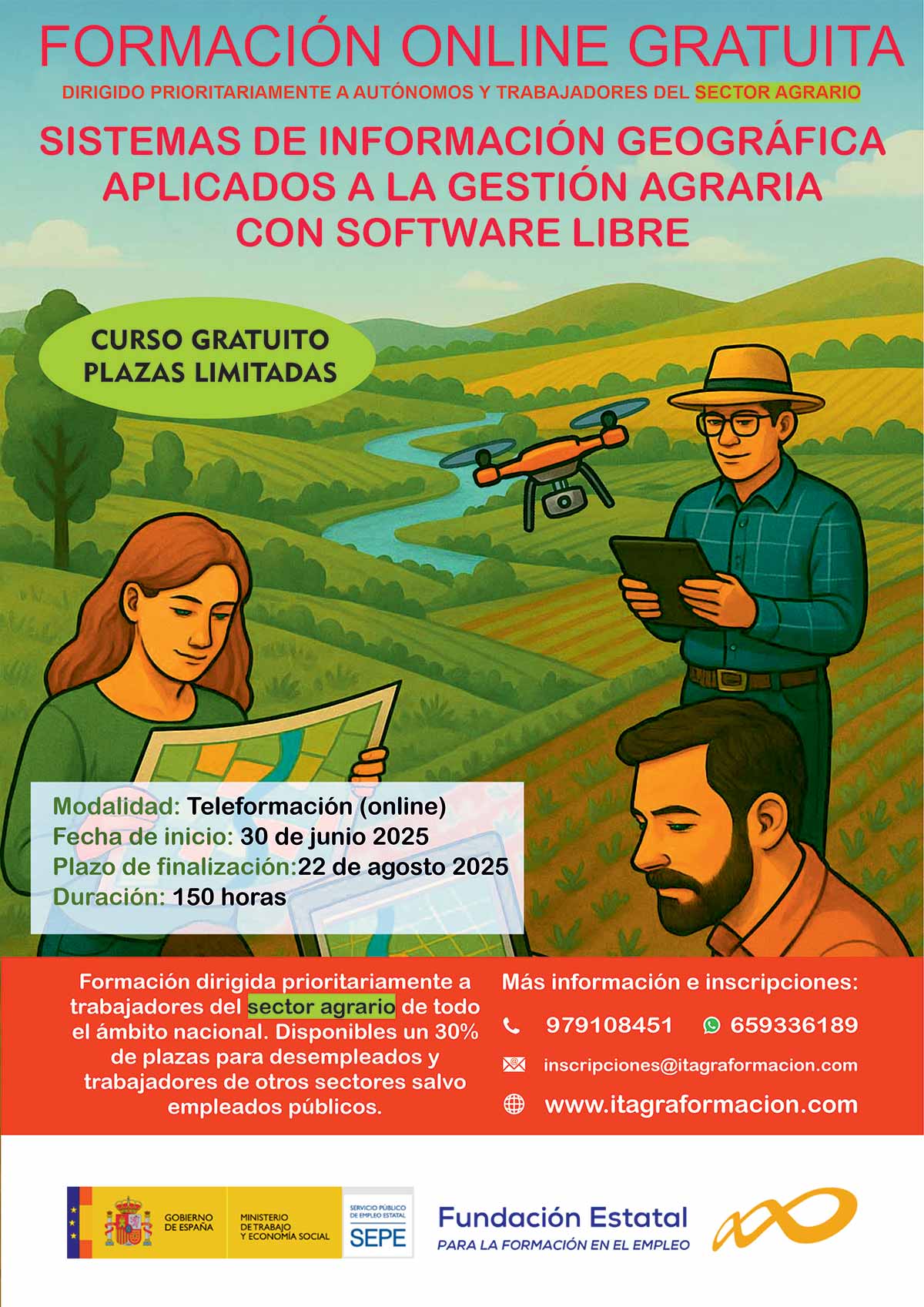 Sistemas de información geográfica aplicados a la gestión agraria con software libre