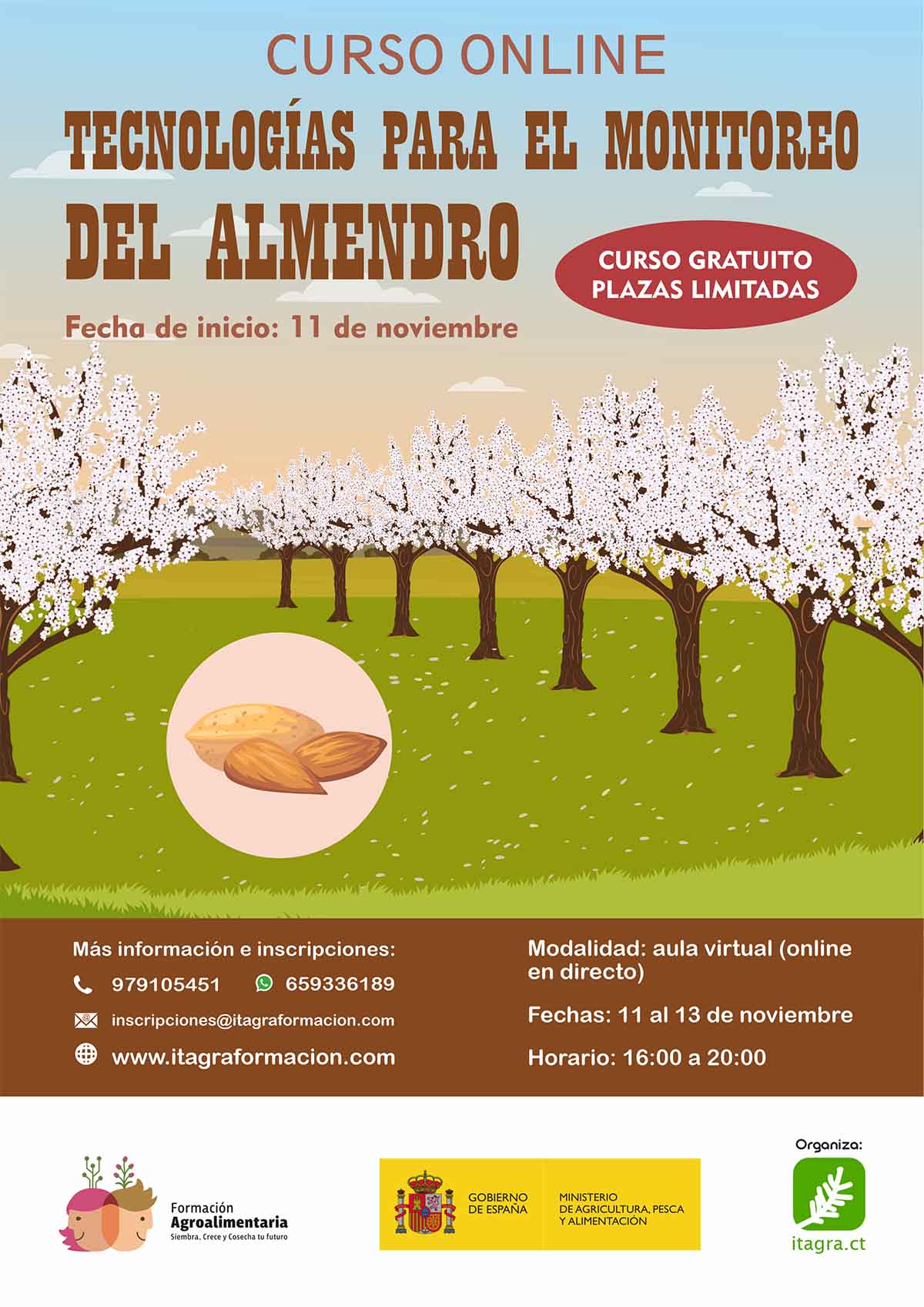Tecnologías para el monitoreo del almendro