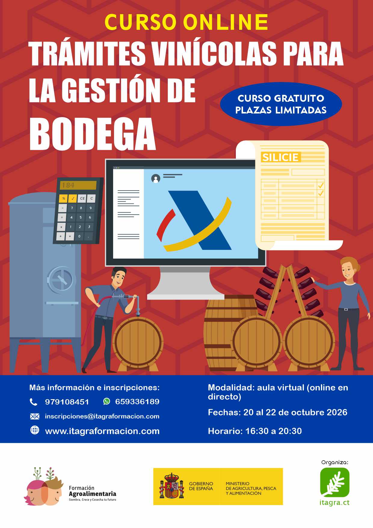 Trámites vinicolas para la gestión de bodega