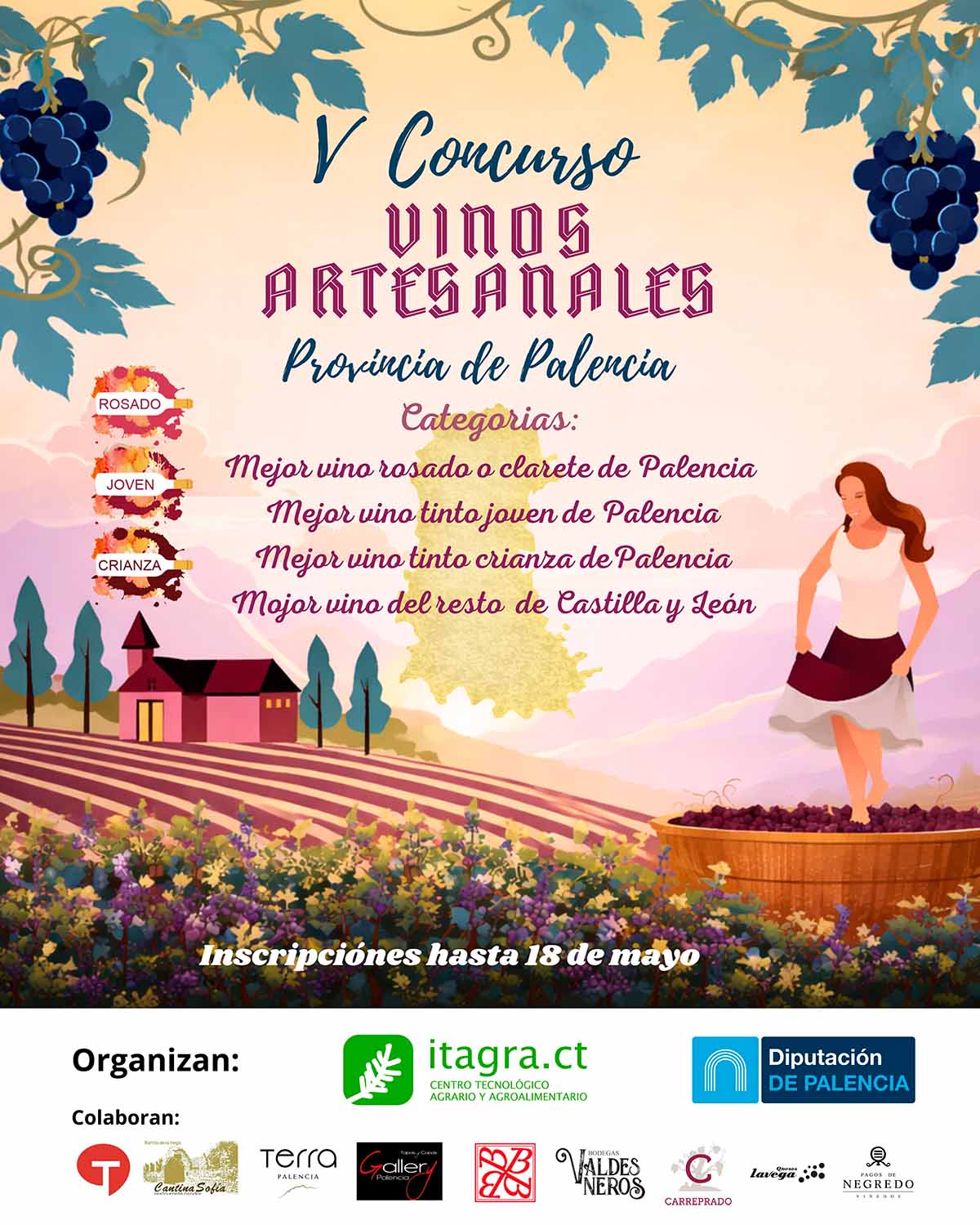 V Concurso de Vinos Artesanales de la Provincia de Palencia